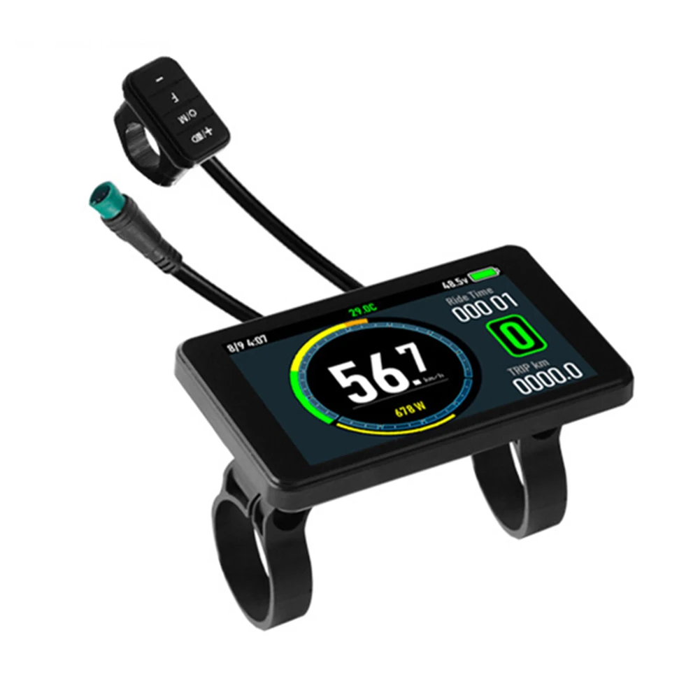 Stay In Control with T8 Colorful LCD Display for 24V72V EBike Compatible with 2 5S KDS Bafang v5 2 KT Protocol
Stay In Control with T8 Colorful LCD Display for 24V72V EBike Compatible with 2 5S KDS Bafang v5 2 KT Protocol