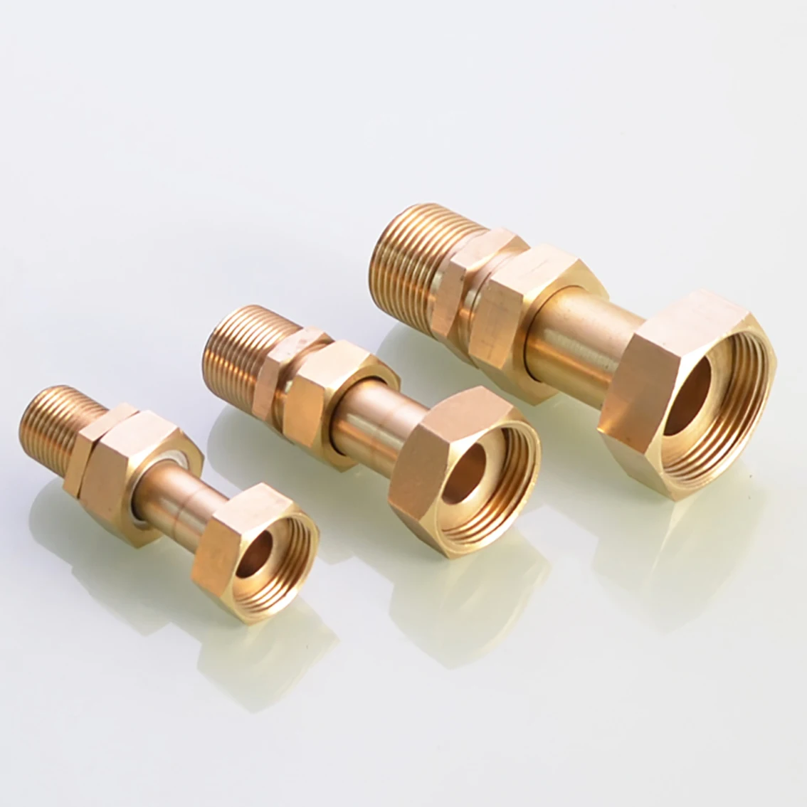Brass Straight-Through Pipe Fittings 1/2'' 3/4'' 1" 1.2" Tap Water Meter Joint Is Retractable Garden Irrigation Coupling Adapter
Brass Straight-Through Pipe Fittings 1/2'' 3/4'' 1" 1.2" Tap Water Meter Joint Is Retractable Garden Irrigation Coupling Adapter