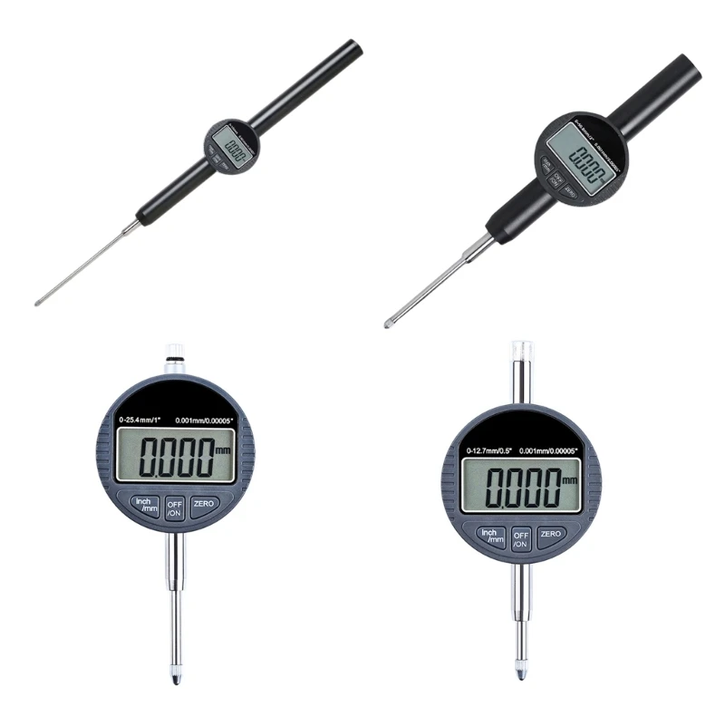 Waterproof Digital Indicator 0-12.7mm 0.001mm 0.00005 "Electronic Micrometer Metric Inch Dial Indicator Gauge
Waterproof Digital Indicator 0-12.7mm 0.001mm 0.00005 "Electronic Micrometer Metric Inch Dial Indicator Gauge