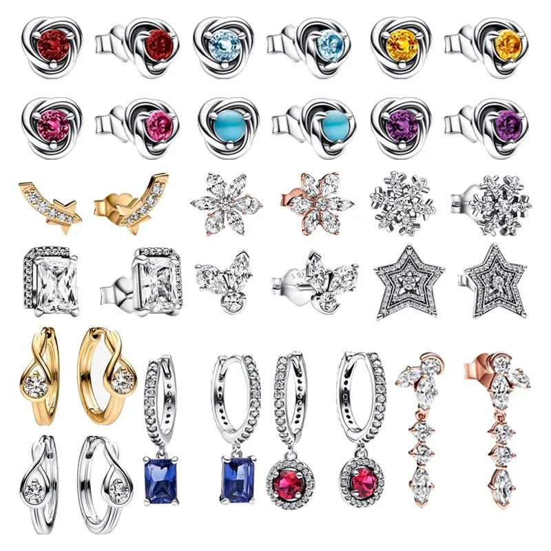 2022 New Best Selling S925 Sterling Silver High Quality December Pandora Earrings Simple And Atmospheric Lady's Birthday Gift
2022 New Best Selling S925 Sterling Silver High Quality December Pandora Earrings Simple And Atmospheric Lady's Birthday Gift