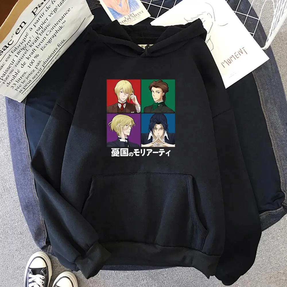 Popular Anime Moriarty The Patriot William Sherlock Hooded Sweatshirt Funny Cartoon Aesthetic Graphic Streetwear Korean Hoodies
Popular Anime Moriarty The Patriot William Sherlock Hooded Sweatshirt Funny Cartoon Aesthetic Graphic Streetwear Korean Hoodies