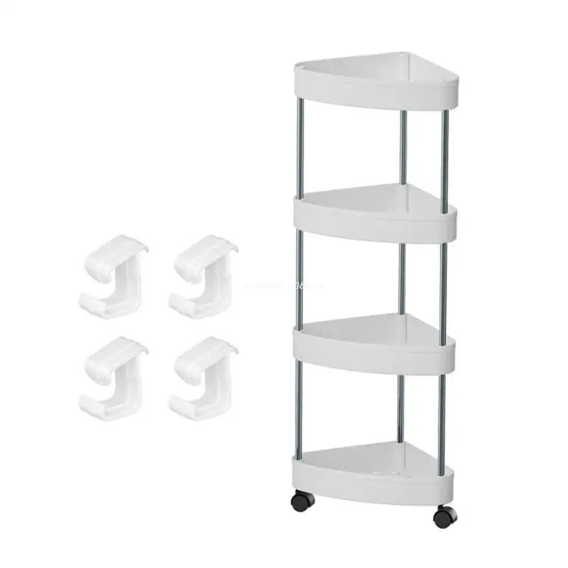 Corner Shelf Plastic Kitchen Bathroom for TRIANGLE 3/4 Tier Storage Rack Rolling Cart with Slide Out Floor Dropship
Corner Shelf Plastic Kitchen Bathroom for TRIANGLE 3/4 Tier Storage Rack Rolling Cart with Slide Out Floor Dropship