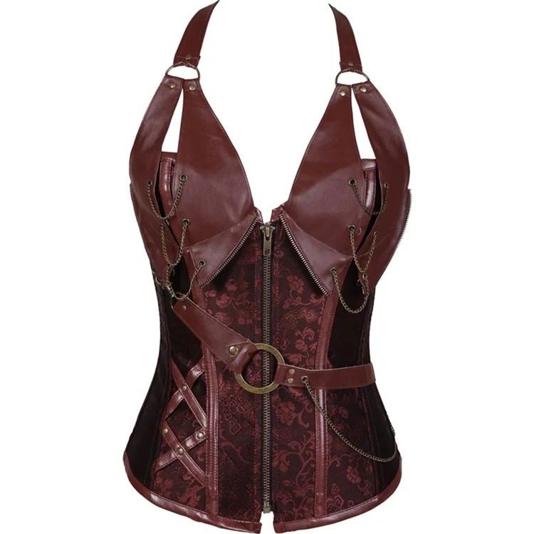 S-6XL Red/Black/Brown Steampunk Corset Vintage skirt Goddess Costume Lolita Medieval Victorian Corset
S-6XL Red/Black/Brown Steampunk Corset Vintage skirt Goddess Costume Lolita Medieval Victorian Corset