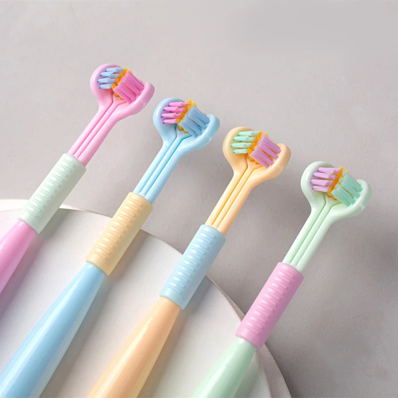 360 Degree Three-sided Soft Bristle Toothbrush Oral Care Safety Toothbrush Teeth Deep Cleaning Portable Travel Dental Oral Care
360 Degree Three-sided Soft Bristle Toothbrush Oral Care Safety Toothbrush Teeth Deep Cleaning Portable Travel Dental Oral Care