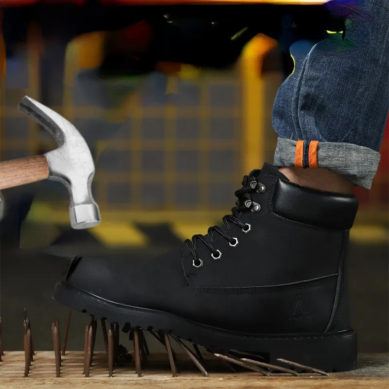 Wear-resistant Labor Insurance Shoes Men's Breathable Safety Work Shoes Steel Toe Cap Anti-smashing Anti-piercing Work Boots
Wear-resistant Labor Insurance Shoes Men's Breathable Safety Work Shoes Steel Toe Cap Anti-smashing Anti-piercing Work Boots