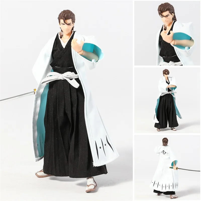 Dasin Great Toys BLEACH Aizen Sousuke PVC Action Figure Collectible Model Toy Display Brinquedos
Dasin Great Toys BLEACH Aizen Sousuke PVC Action Figure Collectible Model Toy Display Brinquedos