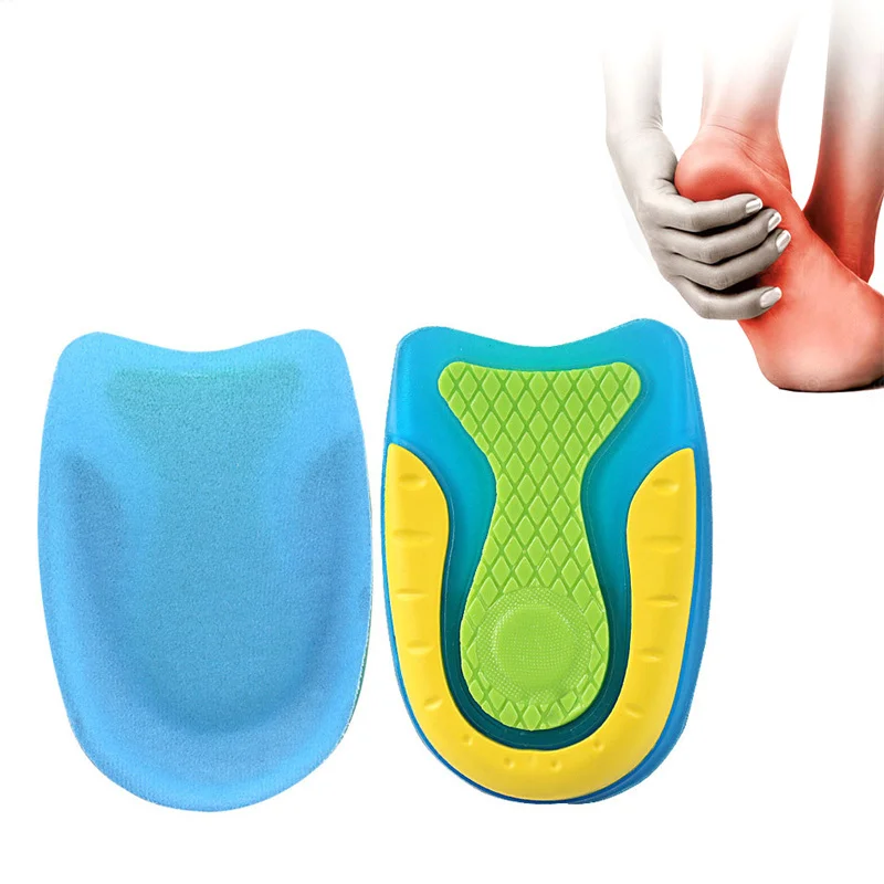 Silicone Gel Insoles for Heel Shock Absorption Pain Relieve Cushions Heels Spur Plantar Fasciitis Foot Protectors U Cup Shoe Pad
Silicone Gel Insoles for Heel Shock Absorption Pain Relieve Cushions Heels Spur Plantar Fasciitis Foot Protectors U Cup Shoe Pad