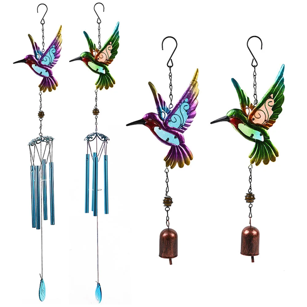 Hummingbird Metal Wind Chime With Bell Garden Hanging Ornaments For Home Window&Door Decoration Crafts
Hummingbird Metal Wind Chime With Bell Garden Hanging Ornaments For Home Window&Door Decoration Crafts