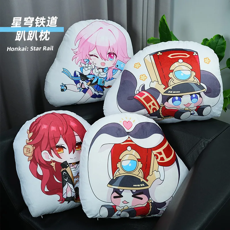 Аниме Honkai: Star Rail March 7th Himeko Pom-Pom милые Q версии плюшевые куклы игрушки диванная подушка задняя подушка для косплея подарок на день рождения
Аниме Honkai: Star Rail March 7th Himeko Pom-Pom милые Q версии плюшевые куклы игрушки диванная подушка задняя подушка для косплея подарок на день рождения