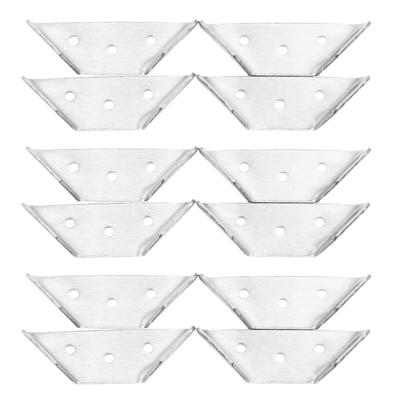 12Pcs Multifunctional Stainless Steel Angle Code Right Angle Fixed Bracket Furniture Wood Board Angle Hardware
12Pcs Multifunctional Stainless Steel Angle Code Right Angle Fixed Bracket Furniture Wood Board Angle Hardware