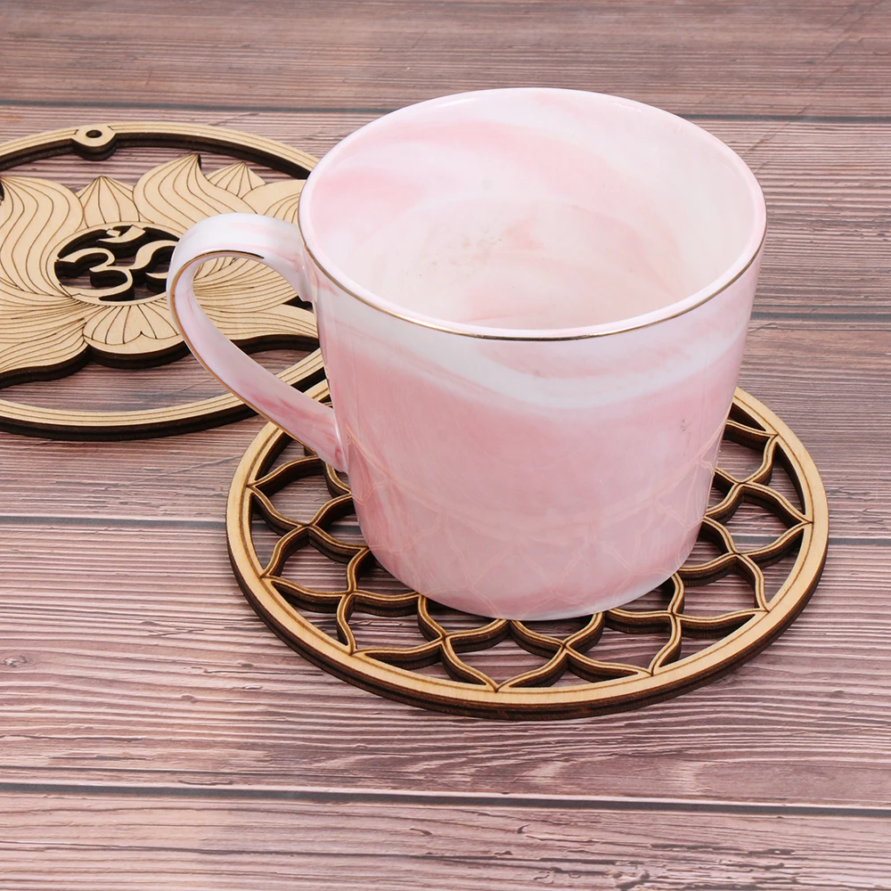 2022 Wood Wall 1pcs Flower of Life Shape Art Home Decor Laser Cut Non-slip Coaster Set Wood Placemats Table Mat Round Cup Pad
2022 Wood Wall 1pcs Flower of Life Shape Art Home Decor Laser Cut Non-slip Coaster Set Wood Placemats Table Mat Round Cup Pad