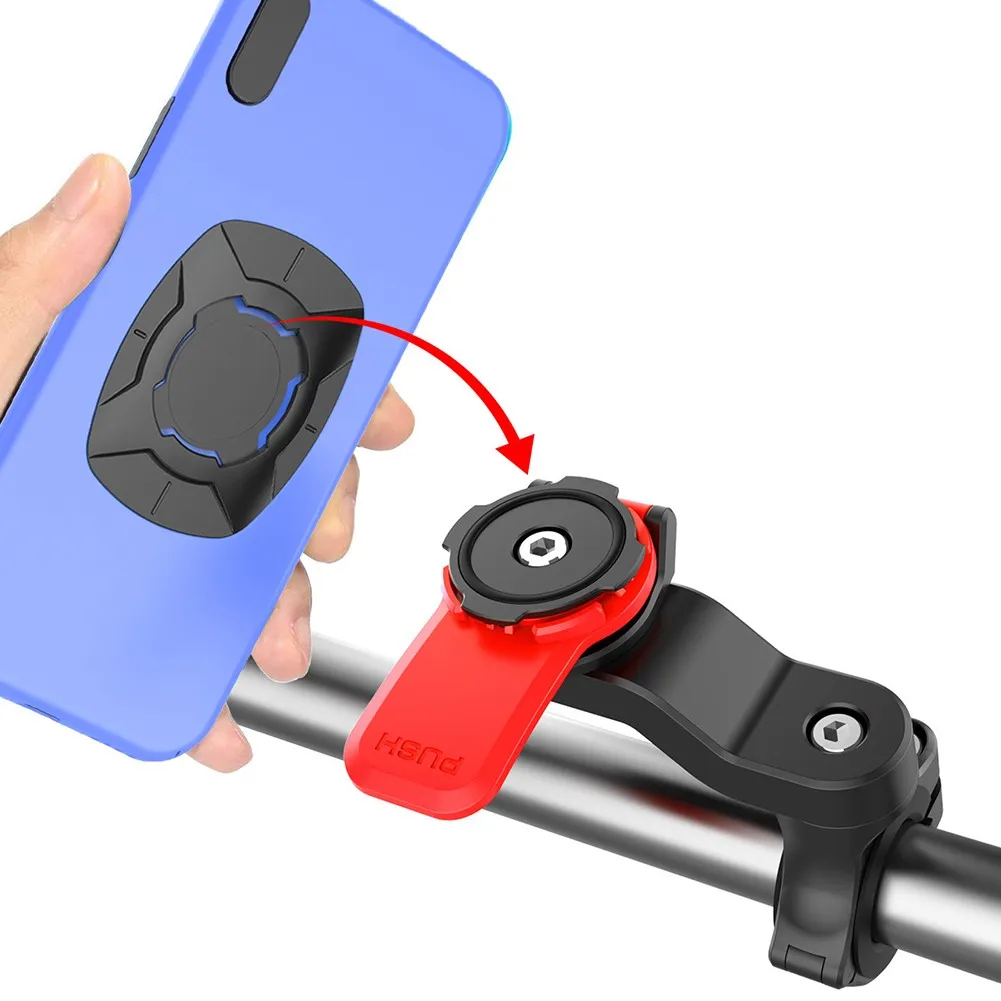 360° Rotation Bicycle Compatible Phone Bracket Multiple Models Dismountable Phone Bracket Motorcycle Security Lock Bracket
360° Rotation Bicycle Compatible Phone Bracket Multiple Models Dismountable Phone Bracket Motorcycle Security Lock Bracket
