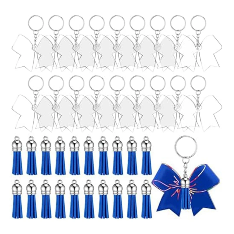 40Pcs Keychains With Tassels For DIY Keychains Handmade Projects Cheer Accessories
40Pcs Keychains With Tassels For DIY Keychains Handmade Projects Cheer Accessories