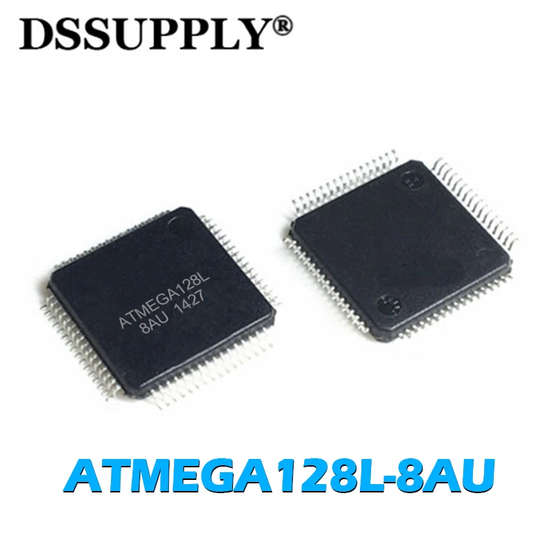 5PCS New Original ATMEGA128L ATMEGA128L-8AU TQFP-64 MCU ATMEGA128L-8AUR Microcontroller Memory Chips 
5PCS New Original ATMEGA128L ATMEGA128L-8AU TQFP-64 MCU ATMEGA128L-8AUR Microcontroller Memory Chips