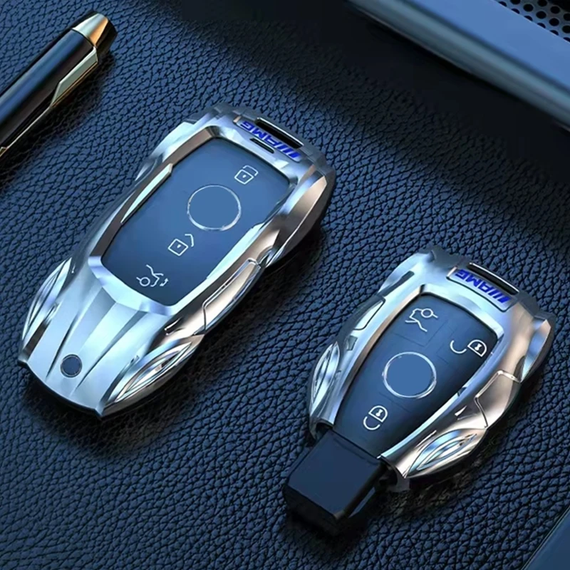 Car Key Case Cover High Quality Zinc Alloy Car Key Protector Shell For Mercedes-Benz Car C Class E Class S Class GLA GLC GLE
Car Key Case Cover High Quality Zinc Alloy Car Key Protector Shell For Mercedes-Benz Car C Class E Class S Class GLA GLC GLE