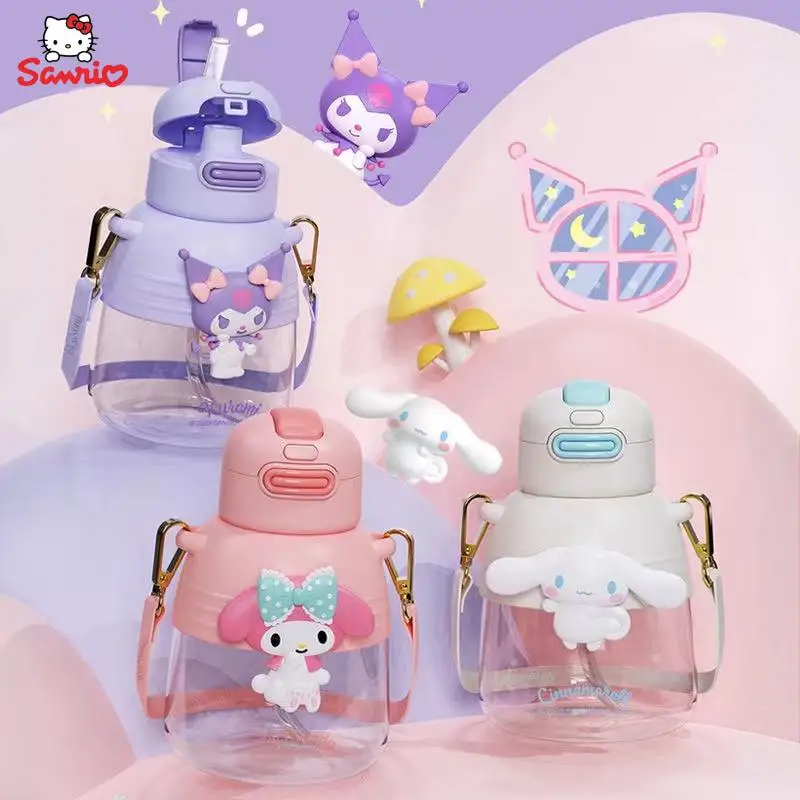 Мультяшная чашка Sanrios Cinnamoroll Kuromi My Melody Kawaii, двойная чашка для питья, большая емкость, милая детская чашка для питья
Мультяшная чашка Sanrios Cinnamoroll Kuromi My Melody Kawaii, двойная чашка для питья, большая емкость, милая детская чашка для питья