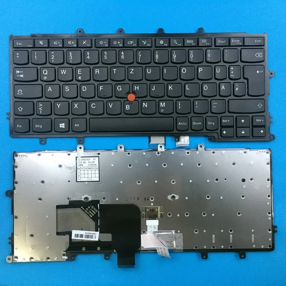 Germany Laptop Keyboard For Lenovo Thinkpad X240 X240S X250 X260 Series (For Win8,With Point Compatible with X270) GR Layout
Germany Laptop Keyboard For Lenovo Thinkpad X240 X240S X250 X260 Series (For Win8,With Point Compatible with X270) GR Layout
