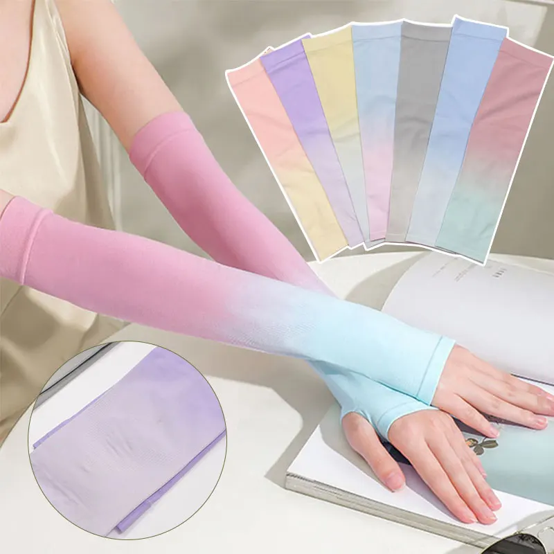 1 Pairs Summer Long Ice Fabric Arm Sleeve Cover Women's Driving Gloves Fingerless Mittens Elastic Arm Warmers Sleeves Covered
1 Pairs Summer Long Ice Fabric Arm Sleeve Cover Women's Driving Gloves Fingerless Mittens Elastic Arm Warmers Sleeves Covered