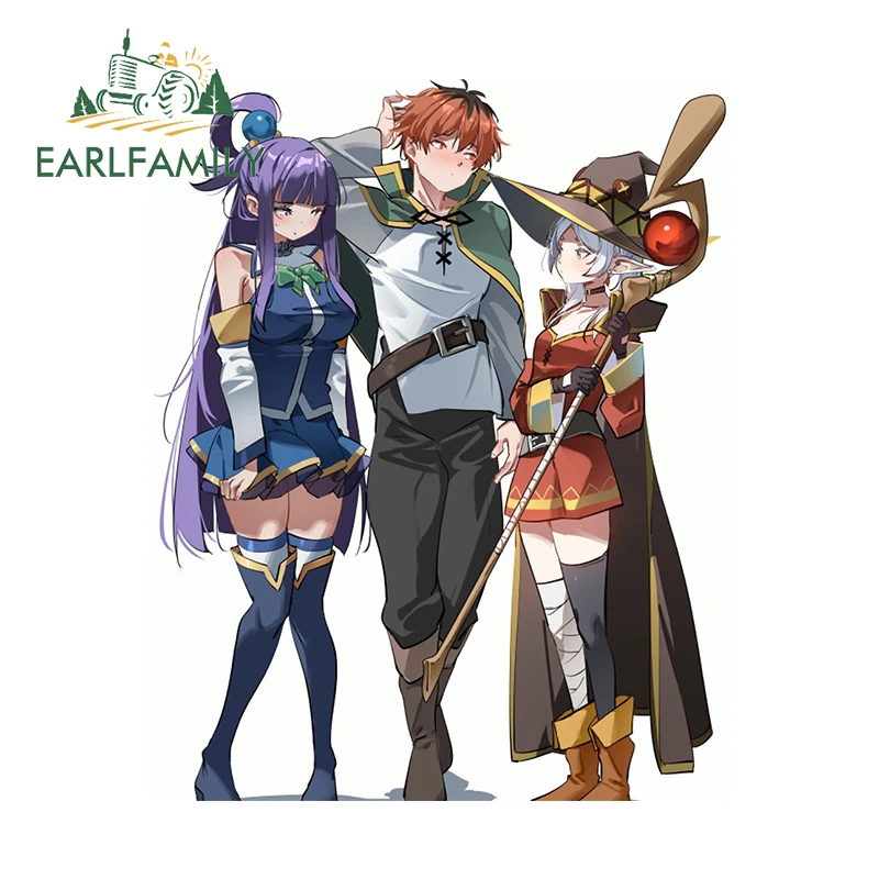 EARLFAMILY 13 см X 10,3 см для фрирена папоротника, косплей, забавные автомобильные наклейки, водонепроницаемые солнцезащитные аксессуары, ярлык, декор для фургона
EARLFAMILY 13 см X 10,3 см для фрирена папоротника, косплей, забавные автомобильные наклейки, водонепроницаемые солнцезащитные аксессуары, ярлык, декор для фургона