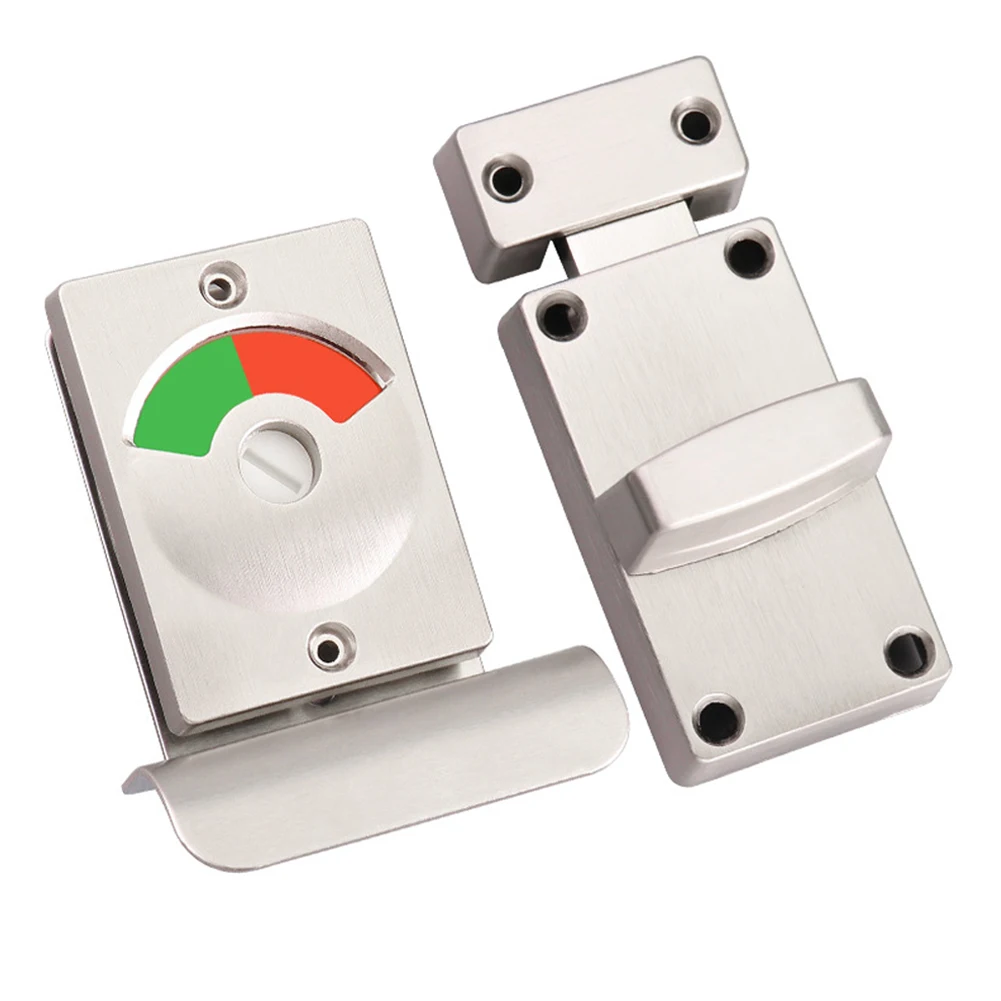 Aluminum Alloy Indicator Door Lock For Toilet Partition Door Lock Bathroom With Red Green Indicator Public Toilet WC Latch
Aluminum Alloy Indicator Door Lock For Toilet Partition Door Lock Bathroom With Red Green Indicator Public Toilet WC Latch
