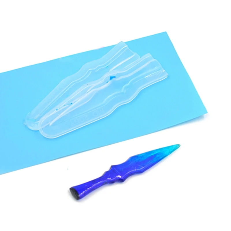Dagger Epoxy Resin Mold Keychain Pendant Silicone Mould DIY Crafts Jewelry Casting Tool
Dagger Epoxy Resin Mold Keychain Pendant Silicone Mould DIY Crafts Jewelry Casting Tool