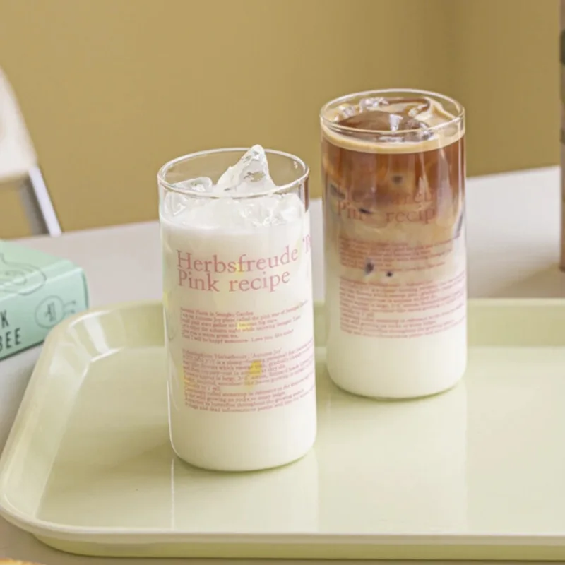 Glass Tumbler Korean Style English Letter Glass Mug Heat Resistant Glass Clear Tumbler Waterbottle Tea Cup Coffee Mug Tumblers
Glass Tumbler Korean Style English Letter Glass Mug Heat Resistant Glass Clear Tumbler Waterbottle Tea Cup Coffee Mug Tumblers
