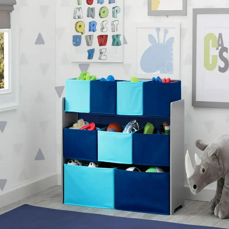 Alluring Grey Toy Organizer with Storage Bins, Certified by Greenguard Gold for Safety and Quality, Perfect for Tidying Up Your
Alluring Grey Toy Organizer with Storage Bins, Certified by Greenguard Gold for Safety and Quality, Perfect for Tidying Up Your