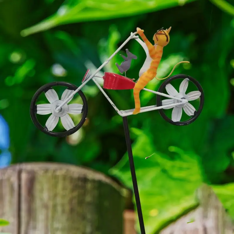 Colorful Windmill Wind Spinner Animal Riding Bike Garden Stake For Home Outdoor Lawn Patio Backyard Vintage Bicycle Wind Spinner
Colorful Windmill Wind Spinner Animal Riding Bike Garden Stake For Home Outdoor Lawn Patio Backyard Vintage Bicycle Wind Spinner