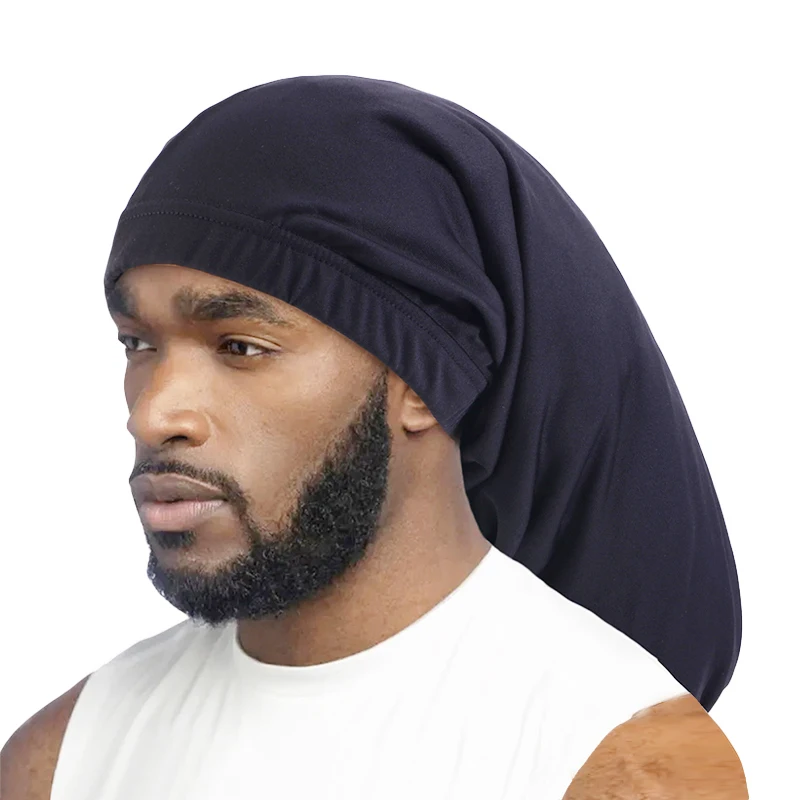 New Men Braids Dreadlocks Night Sleep Cap Long Tail Bonnet Cap Wide Elastic Band Chemo Cancer Hat Unisex Solid Color Head Wrap
New Men Braids Dreadlocks Night Sleep Cap Long Tail Bonnet Cap Wide Elastic Band Chemo Cancer Hat Unisex Solid Color Head Wrap