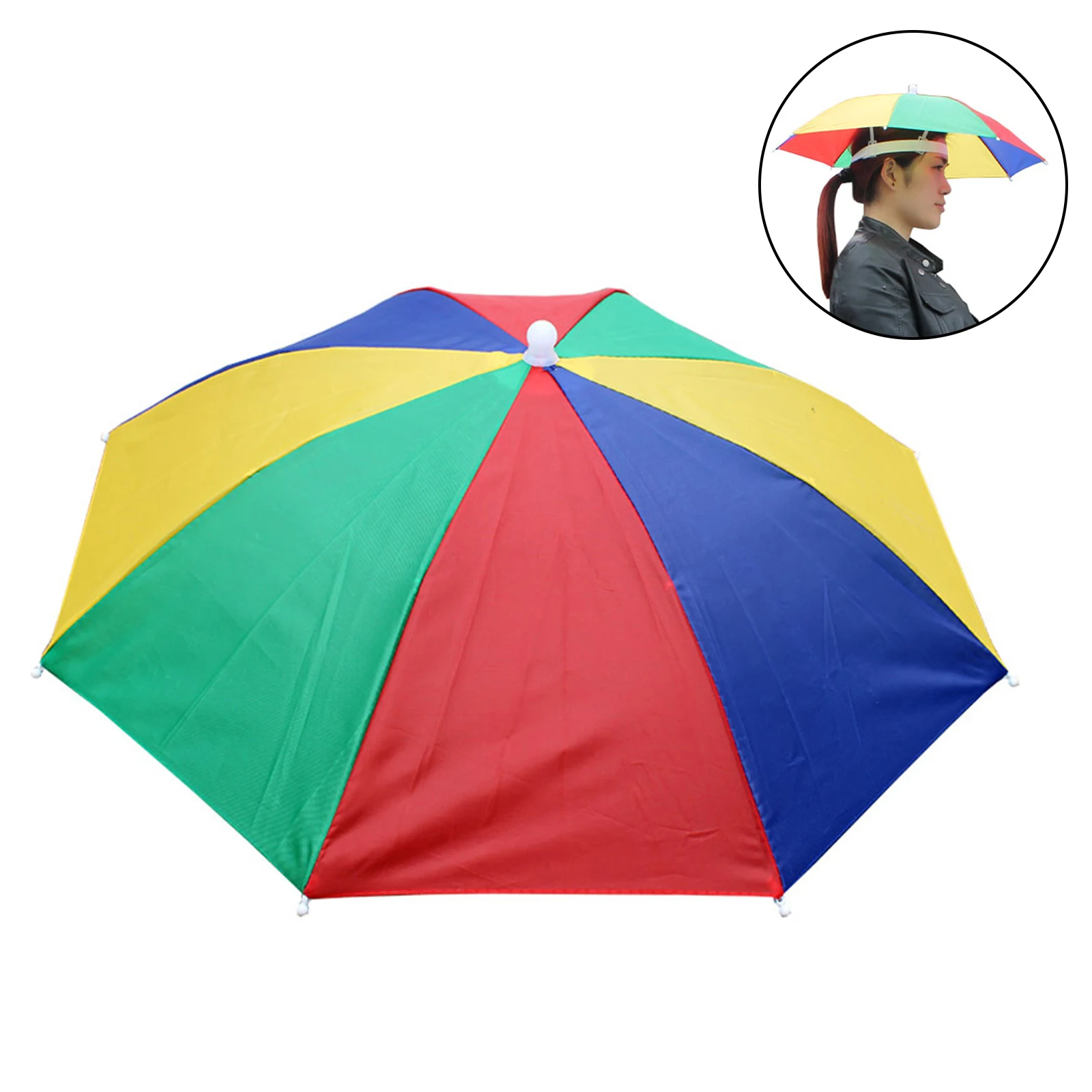 Folding Umbrella Hat Overhead Fishing Umbrella Hat, Great For Fishing Hiking Waterproof Material Functional Fishing Tools
Folding Umbrella Hat Overhead Fishing Umbrella Hat, Great For Fishing Hiking Waterproof Material Functional Fishing Tools