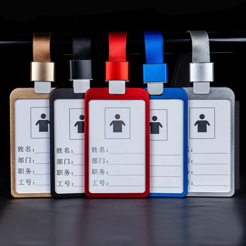 Women Men Aluminum Alloy Card Holder Protector Cover Business Work Name Card ID Badge Lanyard Metal Case Credit Card Holder Bag
Women Men Aluminum Alloy Card Holder Protector Cover Business Work Name Card ID Badge Lanyard Metal Case Credit Card Holder Bag