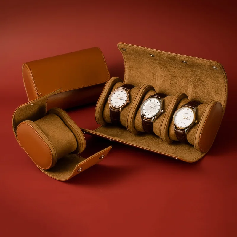 Leather Watch Box Organizer for Men Travel Storage Bag Luxury Watches Package Case Casket for Watch Portable Roll Retro Display
Leather Watch Box Organizer for Men Travel Storage Bag Luxury Watches Package Case Casket for Watch Portable Roll Retro Display