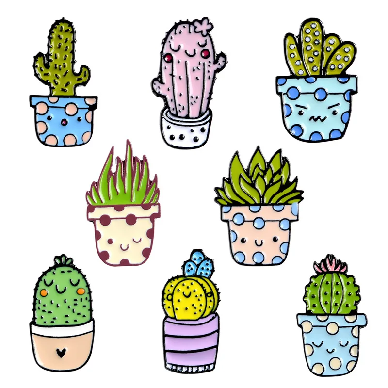 Cute Cartoon Student Cactus Brooch Alloy Drip Oil Preparation Pin Badge Aloe Vera Brooch Wholesale And Retail Lapel Pins
Cute Cartoon Student Cactus Brooch Alloy Drip Oil Preparation Pin Badge Aloe Vera Brooch Wholesale And Retail Lapel Pins