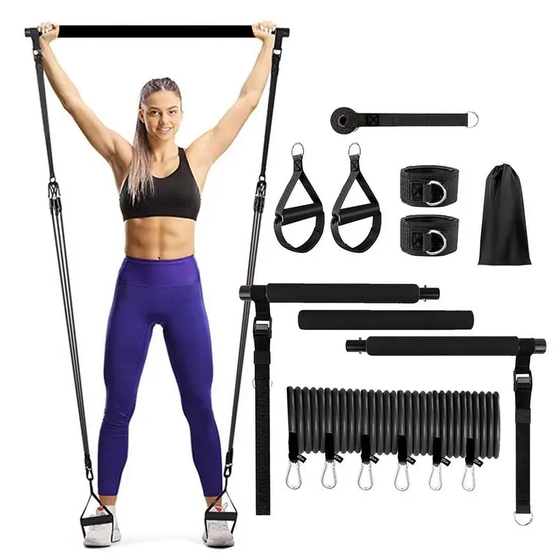 Pilates Bar Set Fitness Equipment For Women Multifunctional Pilates Bar With Resistance Bands Gym Equipment For Home Workout
Pilates Bar Set Fitness Equipment For Women Multifunctional Pilates Bar With Resistance Bands Gym Equipment For Home Workout