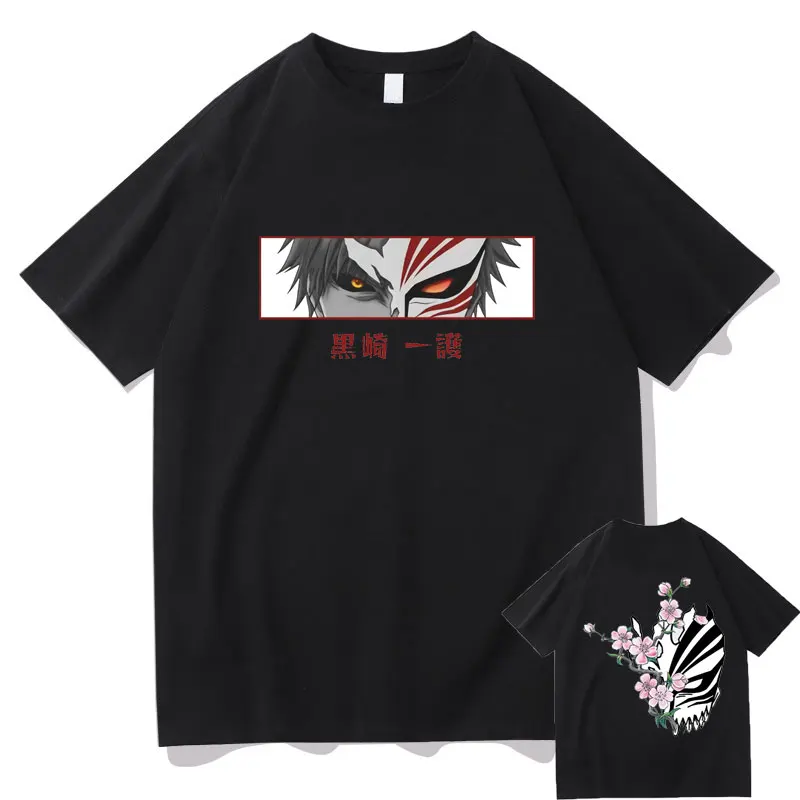 Anime Manga Bleach Ichigo Kurosaki Double-sided Printing T-shirt Graphics Cartoon Men Women Harajuku Teen Clothes New Man Tshirt
Anime Manga Bleach Ichigo Kurosaki Double-sided Printing T-shirt Graphics Cartoon Men Women Harajuku Teen Clothes New Man Tshirt