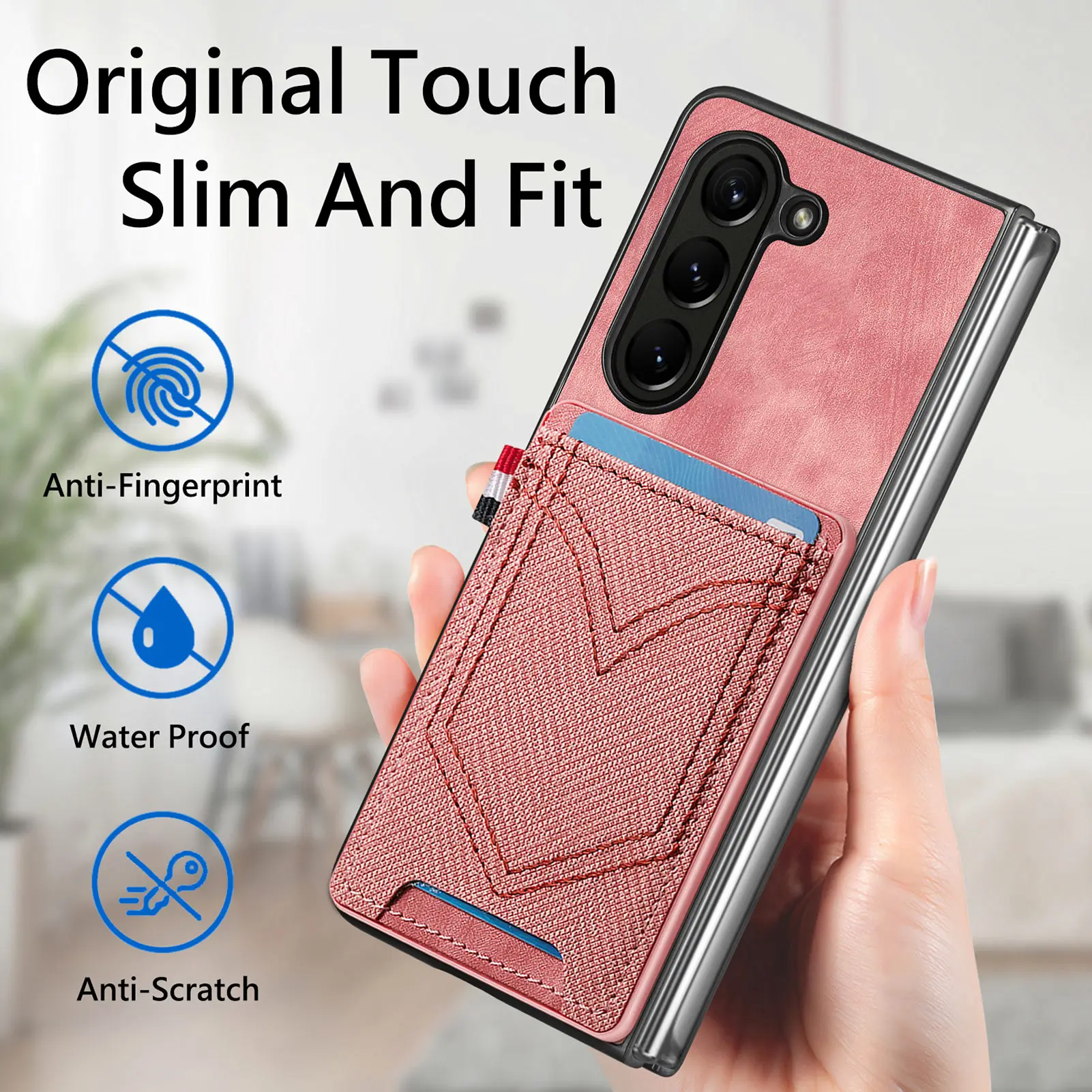 for samsung z fold 5 Fall Protection Card Holder Case for Samsung Galaxy Z Fold 5 Fold5 Zfold5 Cowboy Leather Phone Accessories
for samsung z fold 5 Fall Protection Card Holder Case for Samsung Galaxy Z Fold 5 Fold5 Zfold5 Cowboy Leather Phone Accessories