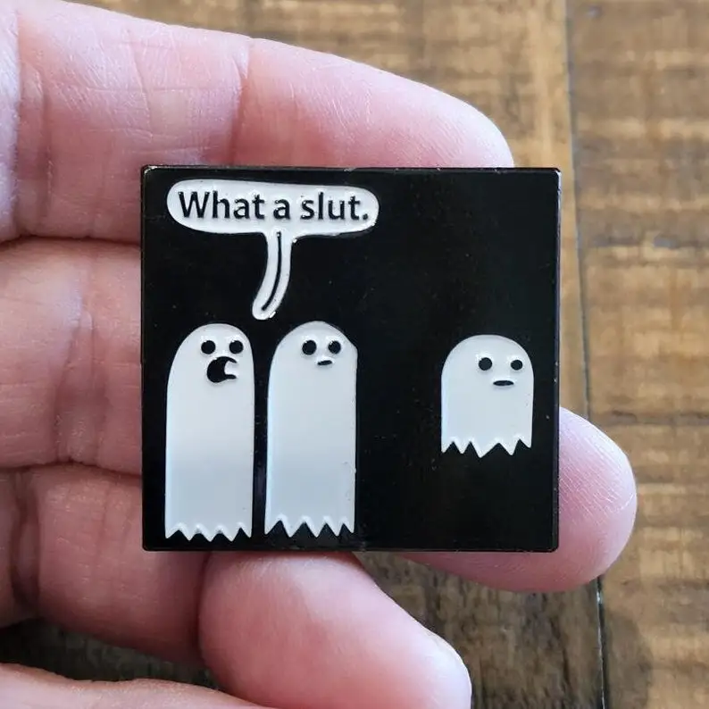 New! Ghost pin, Funny, Halloween, enamel pin! Lapel pin, collectibles, gift for him or her, 2022 pin
New! Ghost pin, Funny, Halloween, enamel pin! Lapel pin, collectibles, gift for him or her, 2022 pin