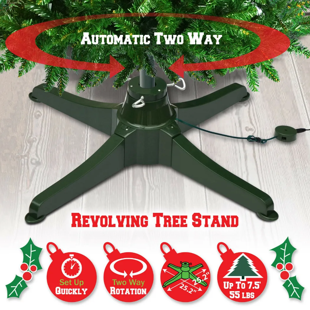 Feltree Automatic Christmas Tree Spin Stand Base Large Christmas Tree Electric Rotating Base Tree Foot Bracket Two-way Rotation
Feltree Automatic Christmas Tree Spin Stand Base Large Christmas Tree Electric Rotating Base Tree Foot Bracket Two-way Rotation