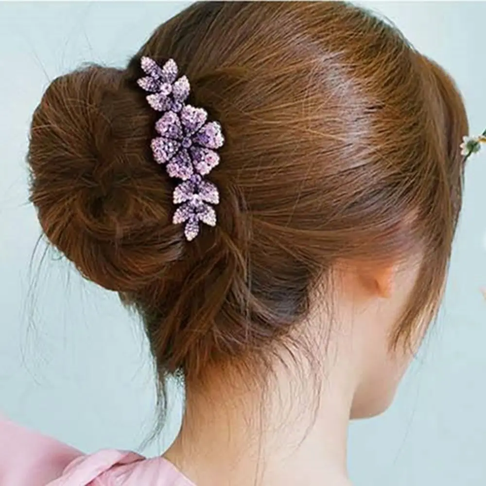 Fashion Bride Hair Jewelry Bride Headpiece Women Headdress Hairpin Hair Comb Shiny Rhinestone Inlaid Flower
Fashion Bride Hair Jewelry Bride Headpiece Women Headdress Hairpin Hair Comb Shiny Rhinestone Inlaid Flower