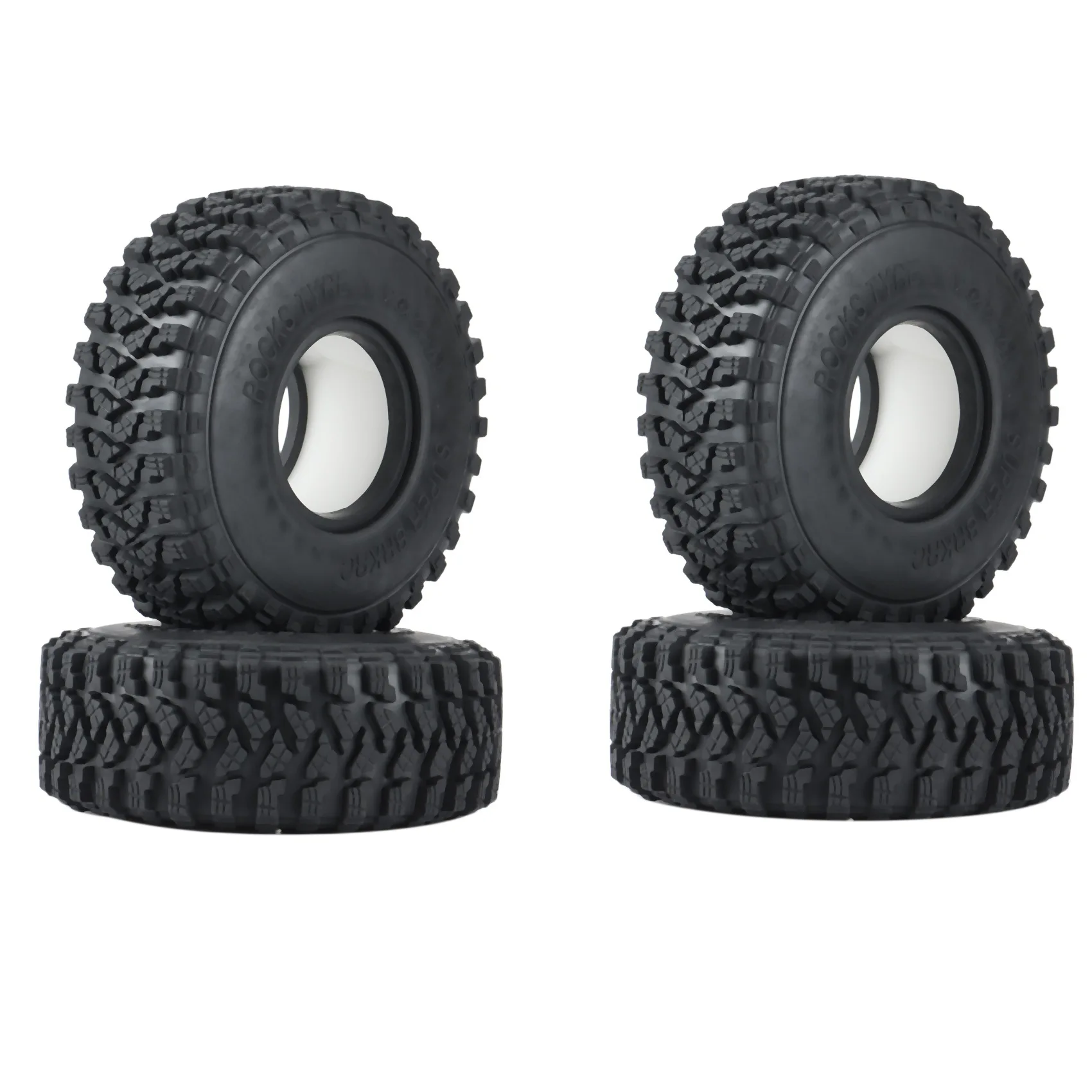 4PCS 180X67mm 2.9 Inch All Terrain Rubber Tyres Wheel Tire for 1/6 RC Crawler Car Axial SCX6 AXI05000 Upgrade Parts
4PCS 180X67mm 2.9 Inch All Terrain Rubber Tyres Wheel Tire for 1/6 RC Crawler Car Axial SCX6 AXI05000 Upgrade Parts