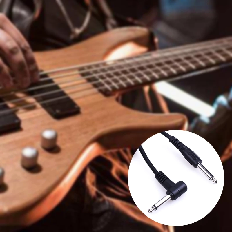 Профессиональный кабель для электрогитары Amp-кабель с низким уровнем шума для басов и гитар
Профессиональный кабель для электрогитары Amp-кабель с низким уровнем шума для басов и гитар