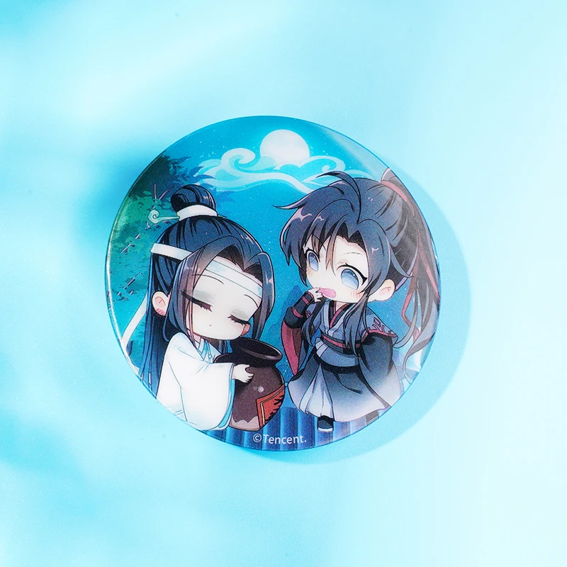 Anime Mo Dao Zu Shi Grandmaster of Demonic Cultivation Wei Wu Xian Lan Wang Ji Badge Button Pins The Founder of Diabolism
Anime Mo Dao Zu Shi Grandmaster of Demonic Cultivation Wei Wu Xian Lan Wang Ji Badge Button Pins The Founder of Diabolism