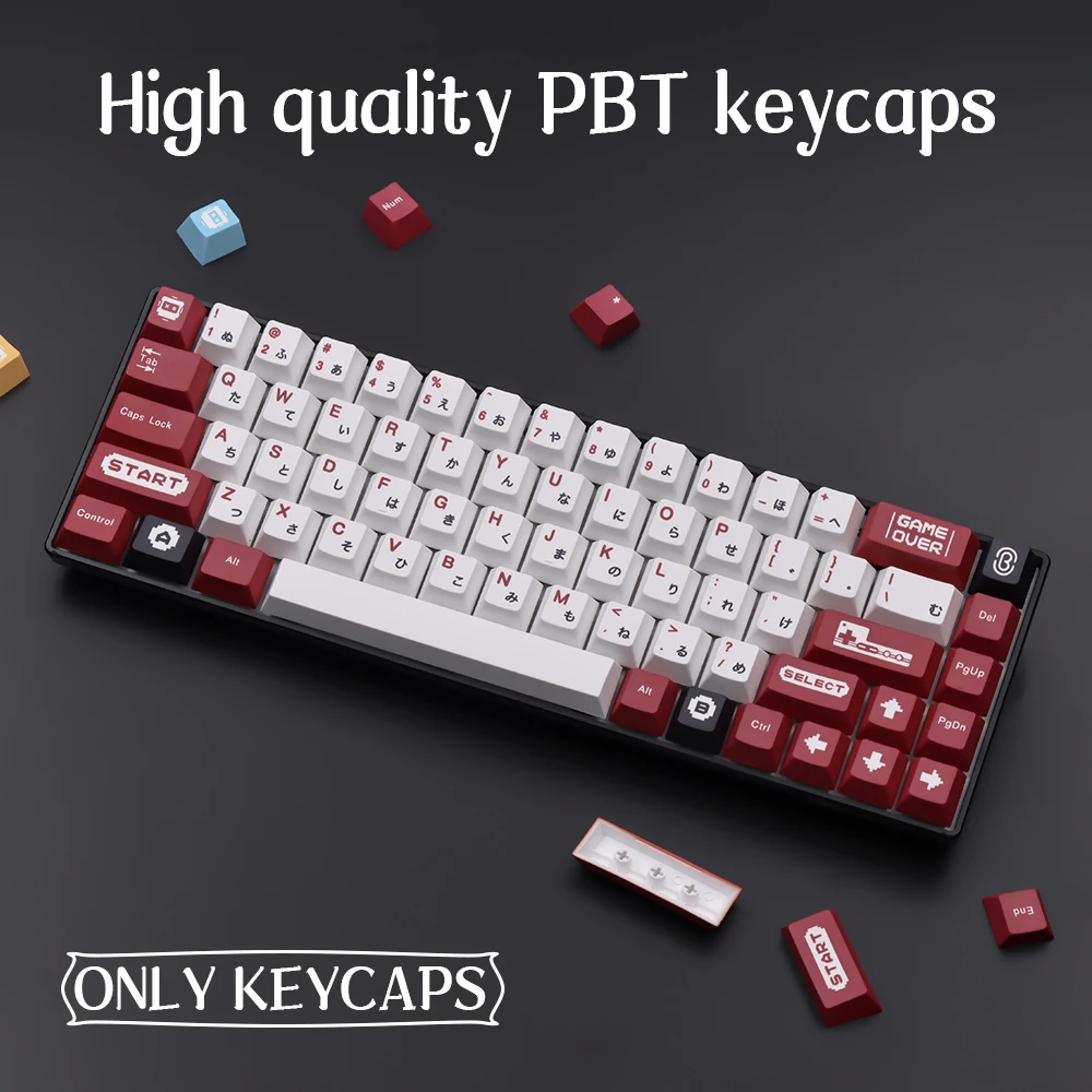 Retro Famicom Keycap Cherry Profile 134 Key caps PBT Support IKBC 61/64/84/87/980 Layout
Retro Famicom Keycap Cherry Profile 134 Key caps PBT Support IKBC 61/64/84/87/980 Layout
