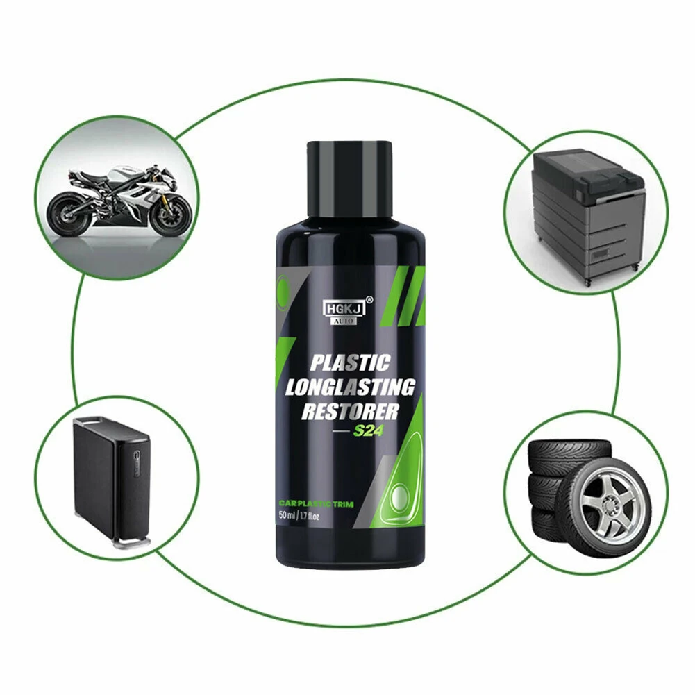 Car Maintenance Car Plastic Restorer 50ml Automotive Exterior Coatings Car Chemicals Delay Oxidation And Fading
Car Maintenance Car Plastic Restorer 50ml Automotive Exterior Coatings Car Chemicals Delay Oxidation And Fading