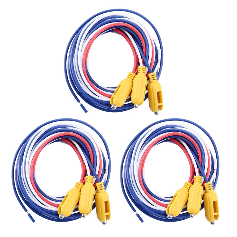 9Pcs 1.5M/ 2.5M/3.5M(A Group Of 3 Colors) Level Controller Tank Water Level Control Induction Sensor Head Three Probe 
9Pcs 1.5M/ 2.5M/3.5M(A Group Of 3 Colors) Level Controller Tank Water Level Control Induction Sensor Head Three Probe