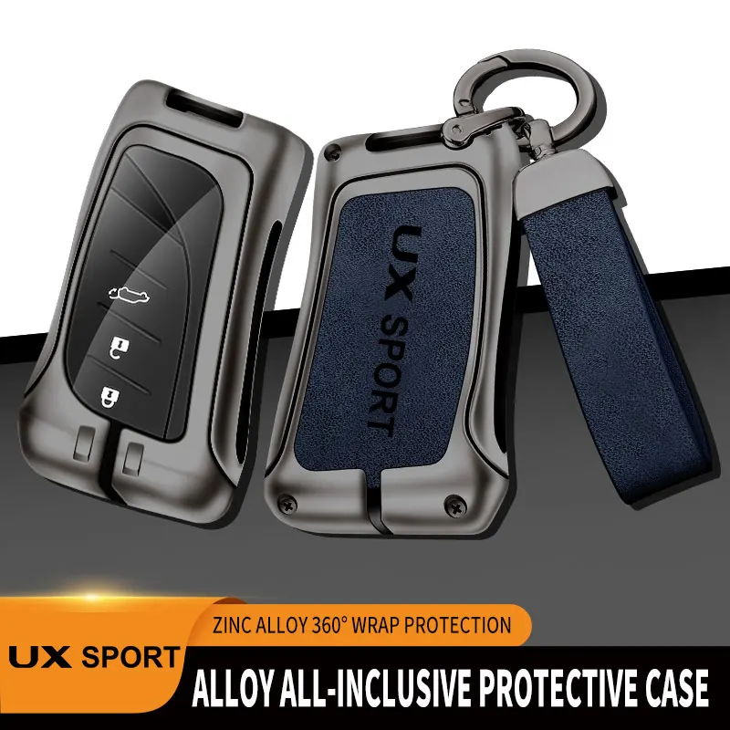 New Alloy Car Key Cover For Lexus UX Remote Control Protector UX250h UX200 UX260h F SPORT For Lexus Key Case Car Accessories
New Alloy Car Key Cover For Lexus UX Remote Control Protector UX250h UX200 UX260h F SPORT For Lexus Key Case Car Accessories