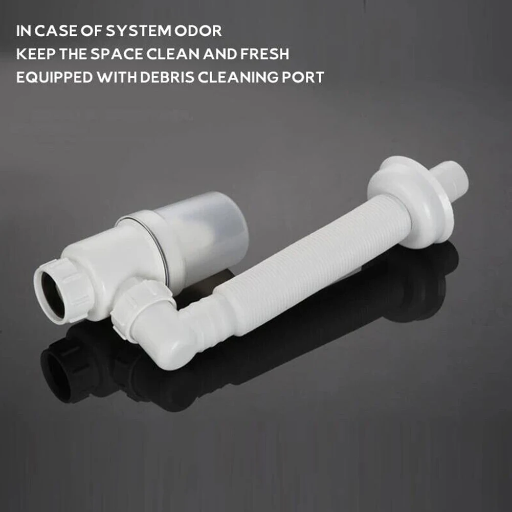 White Sink Deodorant Sewer Drain Pipe ABS Launch Pipeline Accessories Kitchen Hose Strainer Drain Pipe Anti-odor Device 32/ 45mm
White Sink Deodorant Sewer Drain Pipe ABS Launch Pipeline Accessories Kitchen Hose Strainer Drain Pipe Anti-odor Device 32/ 45mm