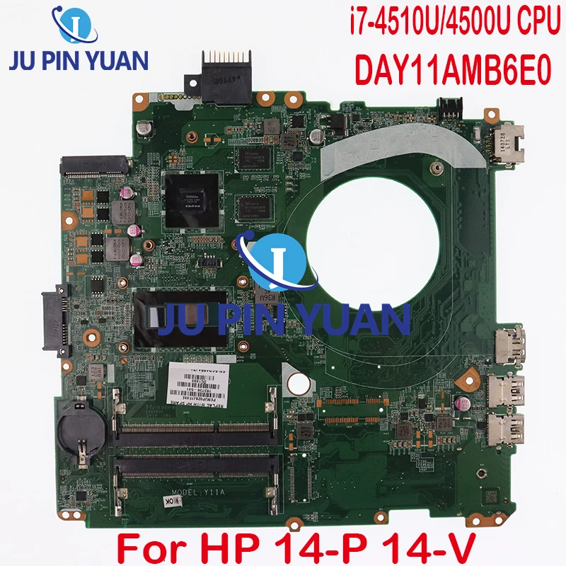 DAY11AMB6E0 Y11A For HP 14-P 14-V Laptop Motherboard W/ i7-4510U/4500U CPU GT840M 2G-GPU 763736-501 763736-001 100% Fully Tested
DAY11AMB6E0 Y11A For HP 14-P 14-V Laptop Motherboard W/ i7-4510U/4500U CPU GT840M 2G-GPU 763736-501 763736-001 100% Fully Tested