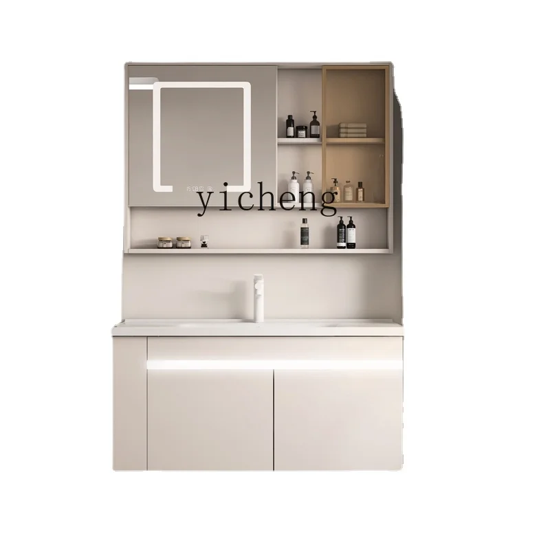 YY Bathroom Cabinet Combination Small Apartment Wall-Mounted Washbasin Cabinet Ceramic Whole Washbin Sets
YY Bathroom Cabinet Combination Small Apartment Wall-Mounted Washbasin Cabinet Ceramic Whole Washbin Sets