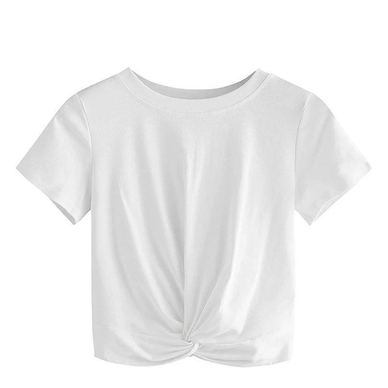 2023 Summer Women's Clothing New Solid Color Simple Theme Short-sleeved T-shirt Basic Tops Summer Plus Size Girls Clothing
2023 Summer Women's Clothing New Solid Color Simple Theme Short-sleeved T-shirt Basic Tops Summer Plus Size Girls Clothing